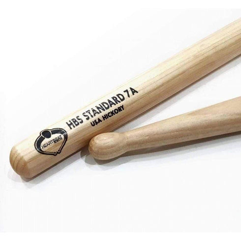 Heartbeat Standard Series Drumsticks 7A (Acorn Tip)
